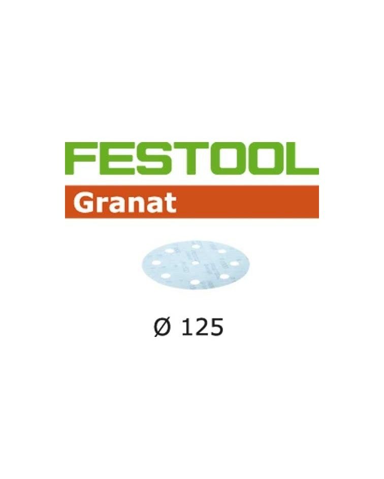 Festool Šlifavimo lapelis Granat STF D125/8 P800 GR/50, KAINA BE PVM: 73.827, KODAS: 497179 | 001