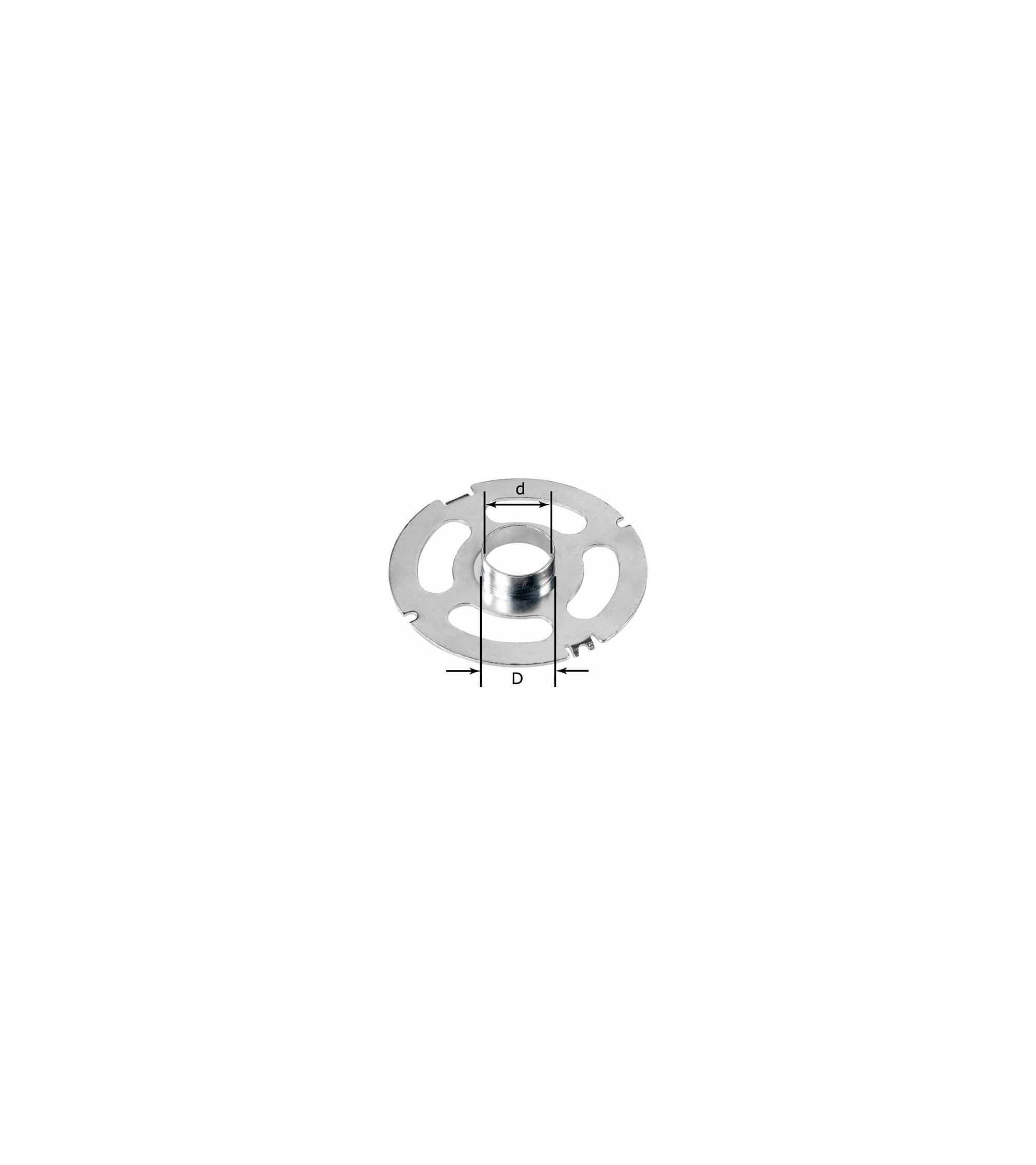 Festool Copying ring KR-D 17,0/OF 1400, KAINA BE PVM: 19.845, KODAS: 493315 | 001