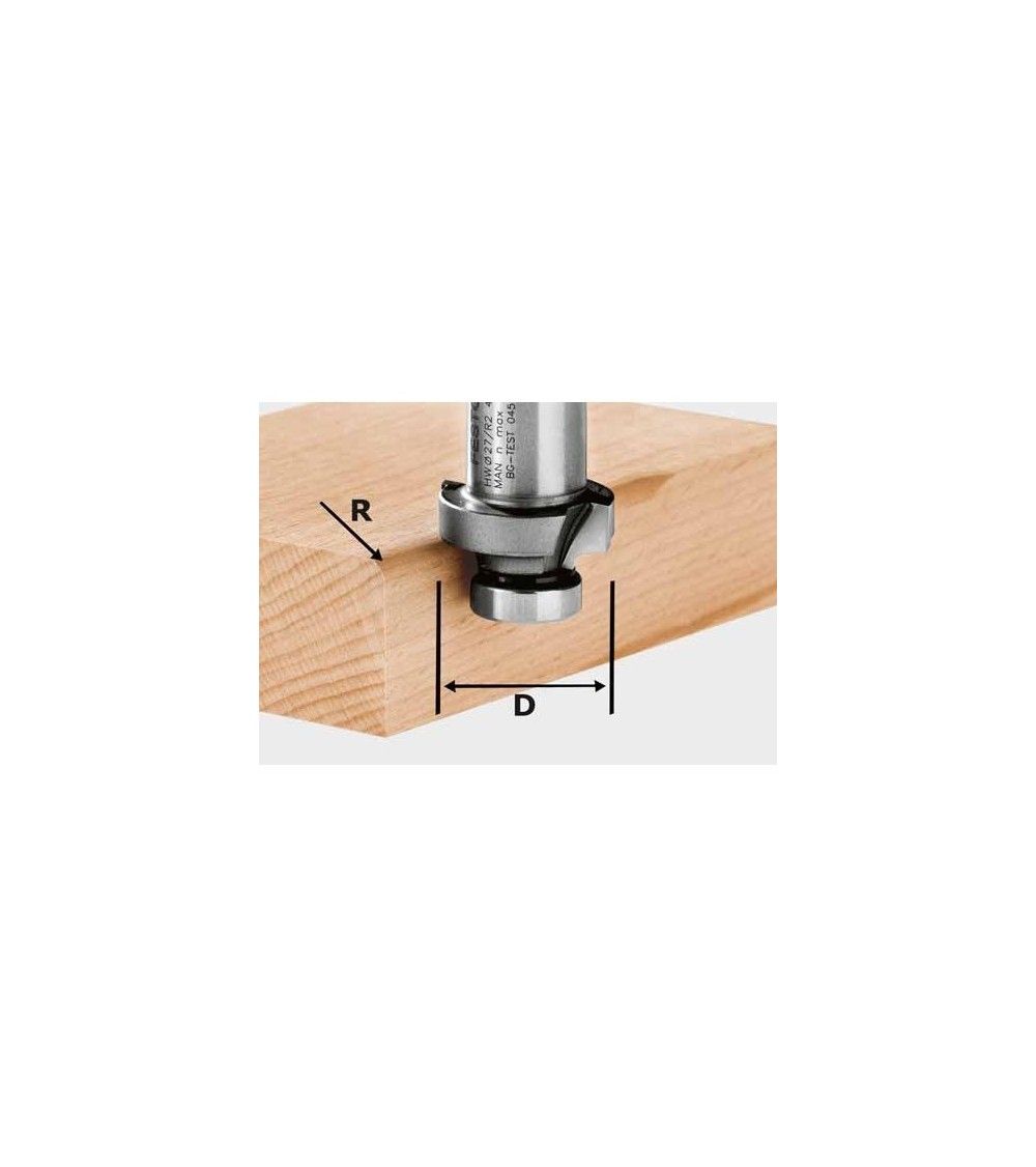 Festool Roundover cutter HW R6-OFK 500, KAINA BE PVM: 75.681, KODAS: 490096 | 001