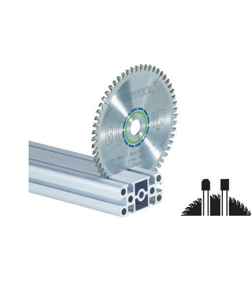 Festool Пильный диск HW 216x2,3x30 TF64 ALUMINIUM/PLASTICS, KAINA BE PVM: 163.416, KODAS: 500122 | 001