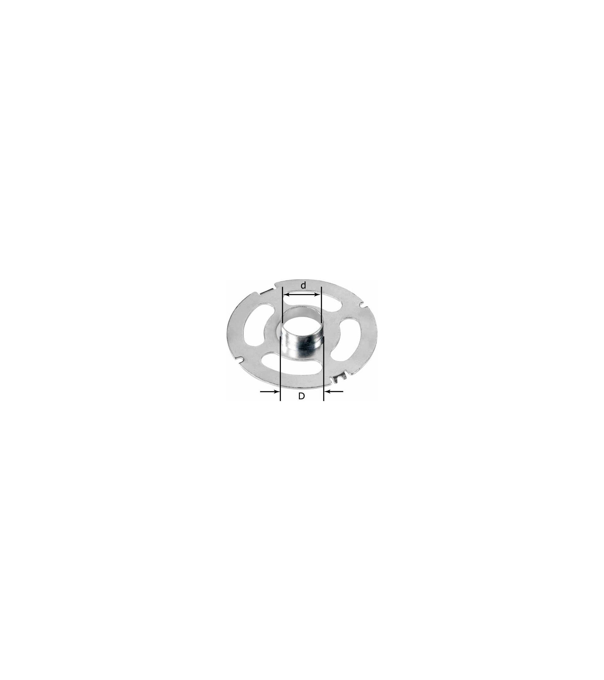 Festool Copying ring KR-D 13,8/OF 1400, KAINA BE PVM: 20.151, KODAS: 492180 | 001