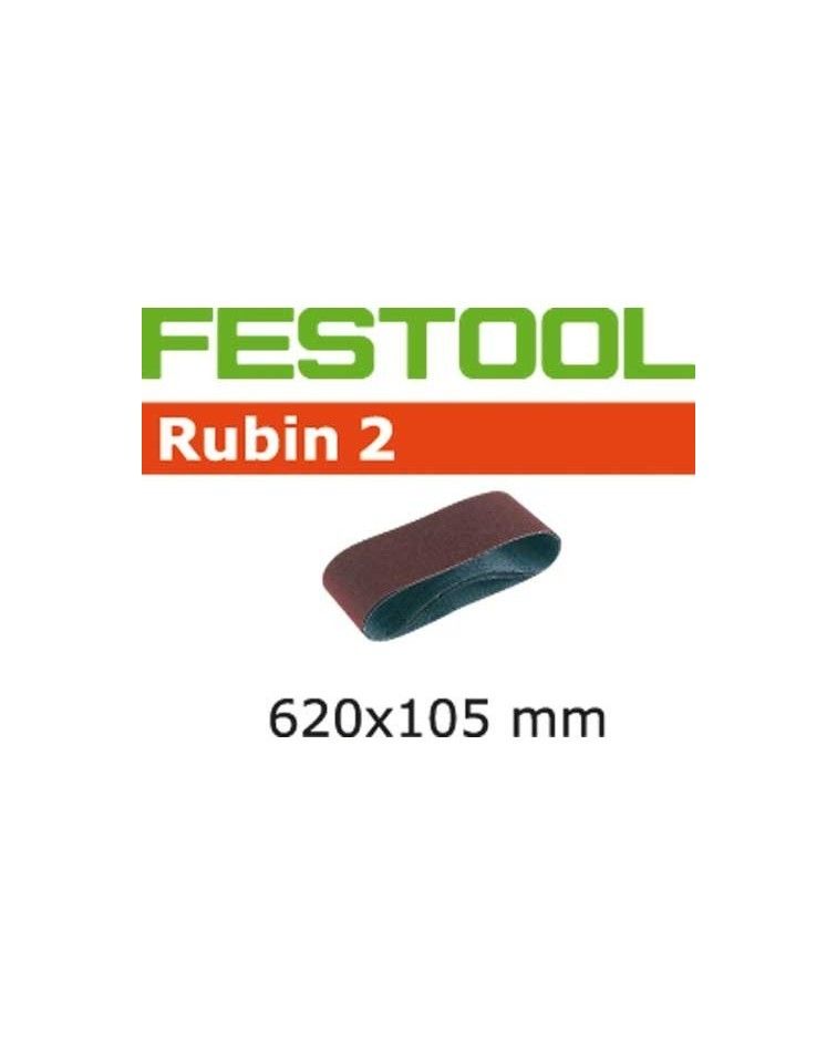 Festool Šlifavimo juosta Rubin 2 L620X105-P100 RU2/10, KAINA BE PVM: 30.744, KODAS: 499152 | 001