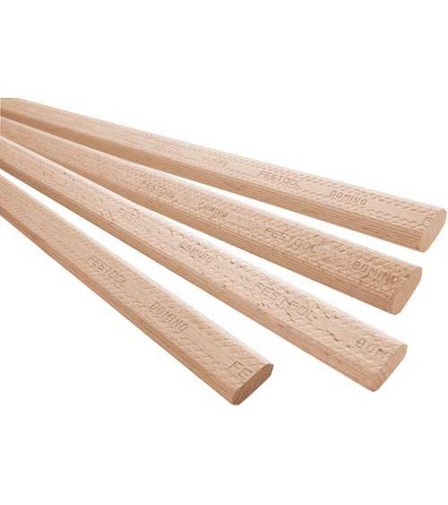 Festool Стержень для шипов DOMINO, бук D 8x750/36 BU, KAINA BE PVM: 66.519, KODAS: 498686 | 001