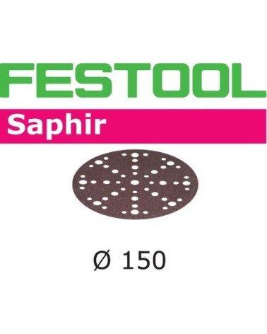 Festool Шлифовальные круги STF-D150/48 P50 SA/25 Saphir, KAINA BE PVM: 53.568, KODAS: 575196 | 001