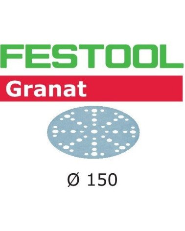 Festool Шлифовальные круги STF D150/48 P120 GR/100 Granat, KAINA BE PVM: 84.618, KODAS: 575164 | 001