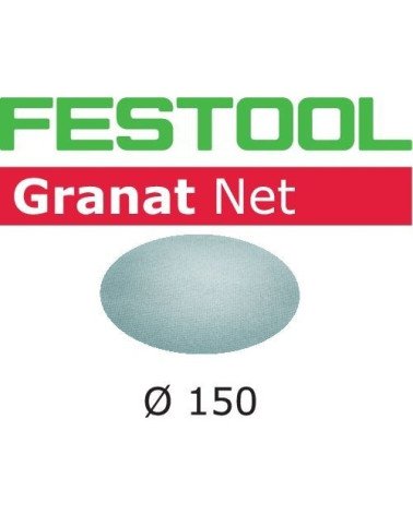 Festool Шлифовальный материал на сетчатой основе STF D150 P120 GR NET/50 Granat Net, KAINA BE PVM: 60.147, KODAS: 203305 | 001
