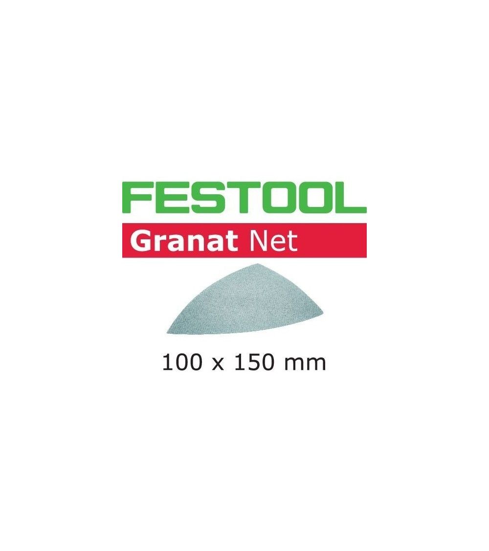 Festool Abrasive net STF DELTA P400 GR NET/50 Granat Net, KAINA BE PVM: 49.77, KODAS: 203328 | 001