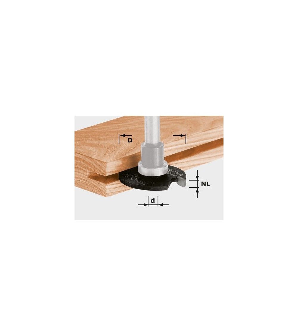 Festool Disk groove cutter HW D40x2,5, KAINA BE PVM: 22.617, KODAS: 491056 | 001