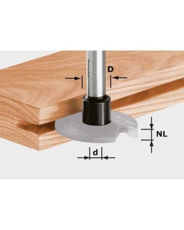 Festool Фрезерный шпиндель S8 1,5-5 KL28, KAINA BE PVM: 42.57, KODAS: 499804 | 001