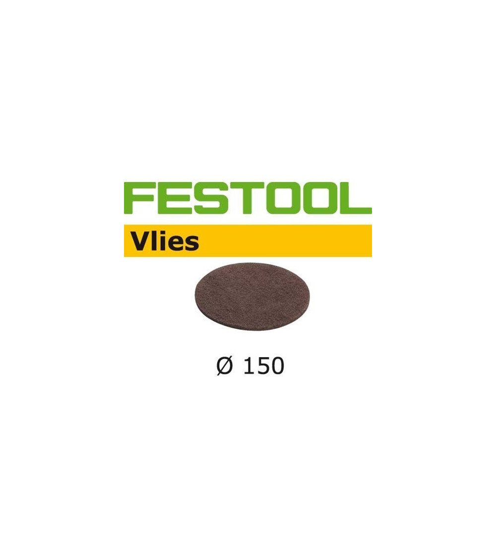 Festool Шлифовальный материал STF D150 FN 320 VL/10 Vlies, KAINA BE PVM: 35.469, KODAS: 201127 | 001