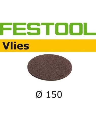 Festool Шлифовальный материал STF D150 FN 320 VL/10 Vlies, KAINA BE PVM: 35.469, KODAS: 201127 | 001