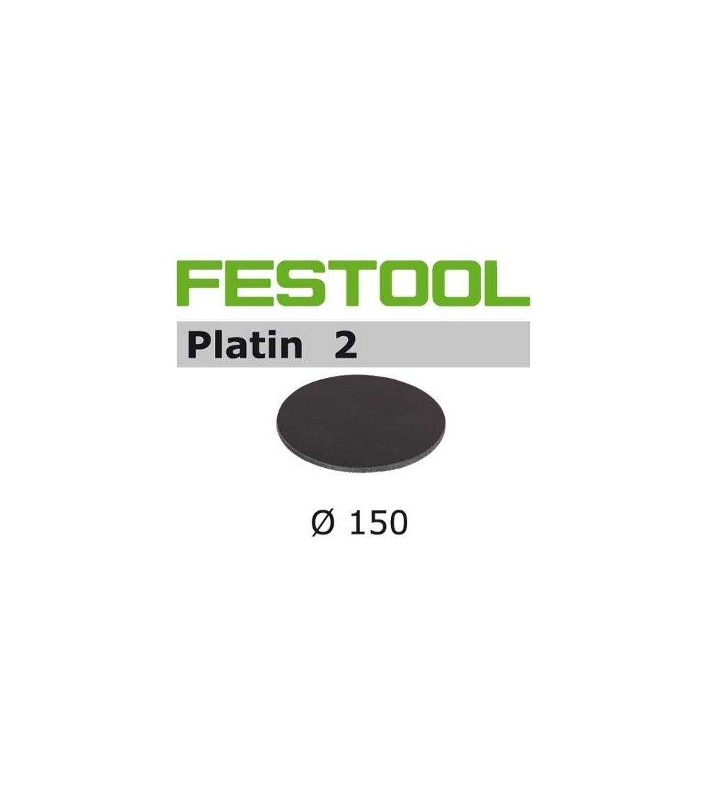 Festool Abrasive sheet STF D150/0 S500 PL2/15 Platin 2, KAINA BE PVM: 52.848, KODAS: 492369 | 001