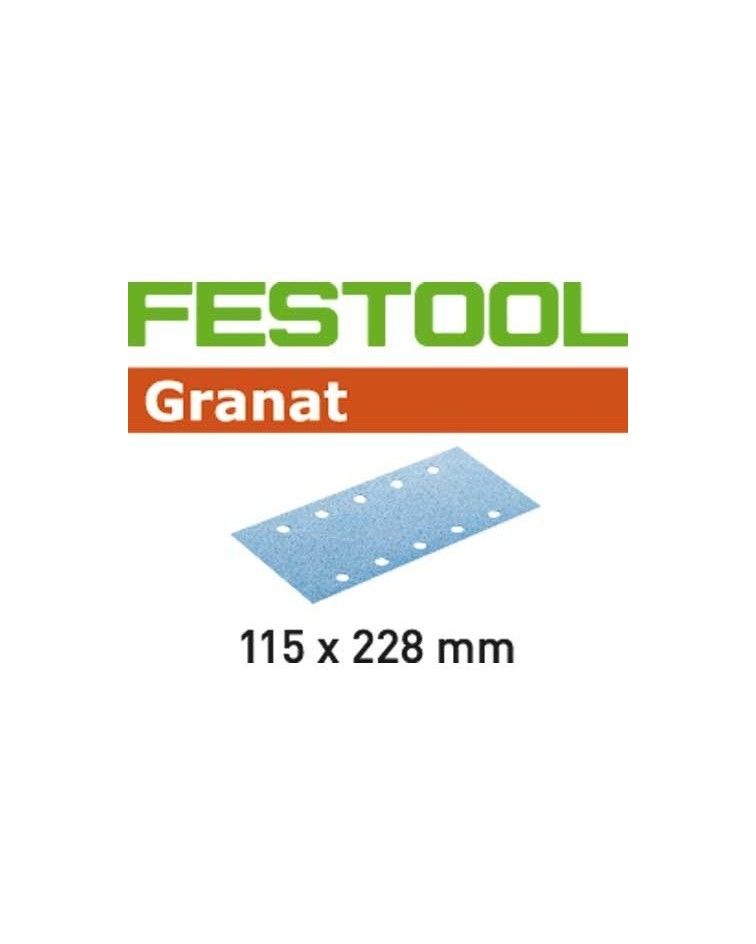 Festool Šlifavimo popierius Granat STF 115X228 P80 GR/50, KAINA BE PVM: 56.862, KODAS: 498946 | 001