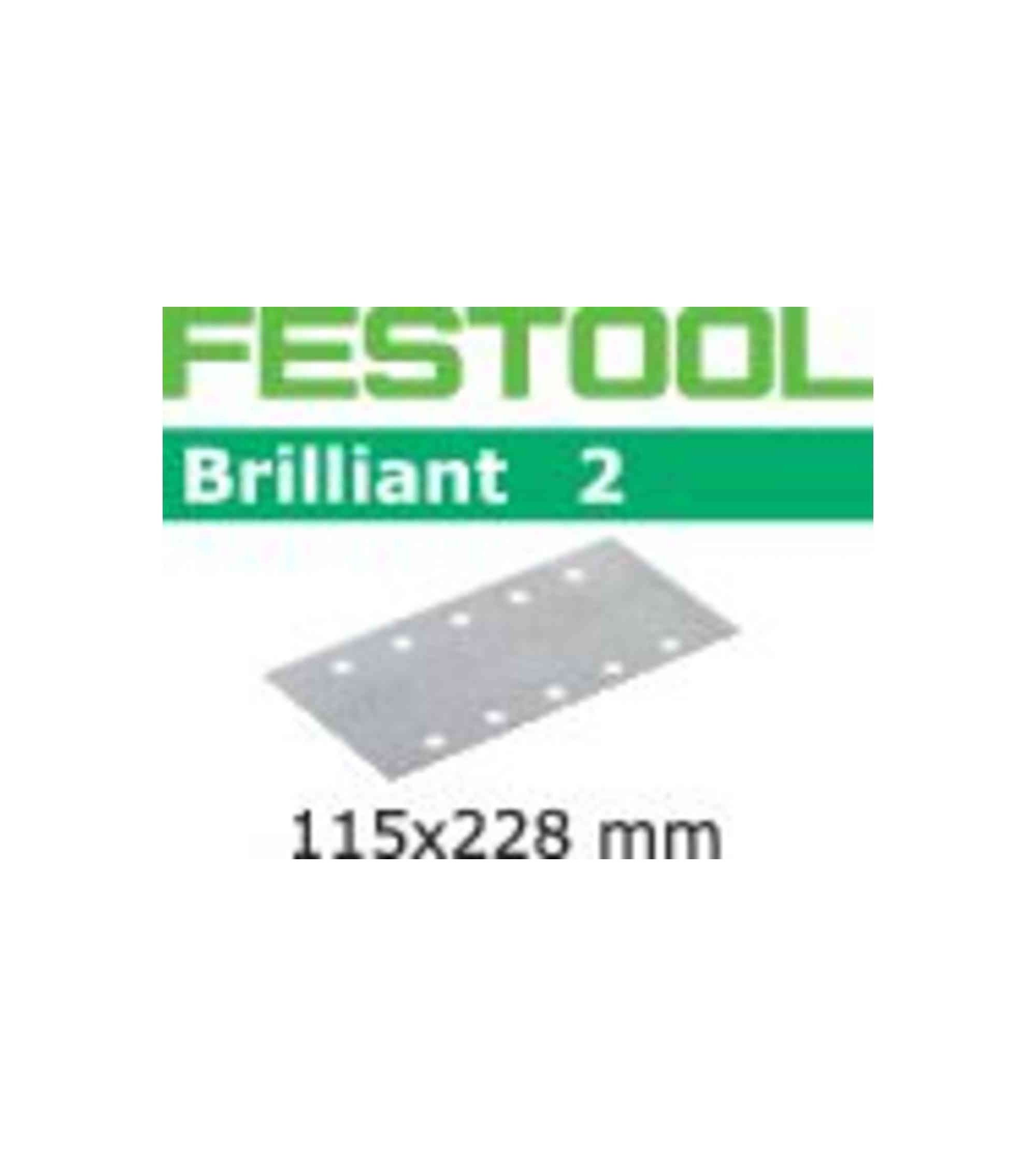 Festool Abrasive sheet STF 115X228 P240 GR/100 Granat, KAINA BE PVM: 96.651, KODAS: 498951 | 001