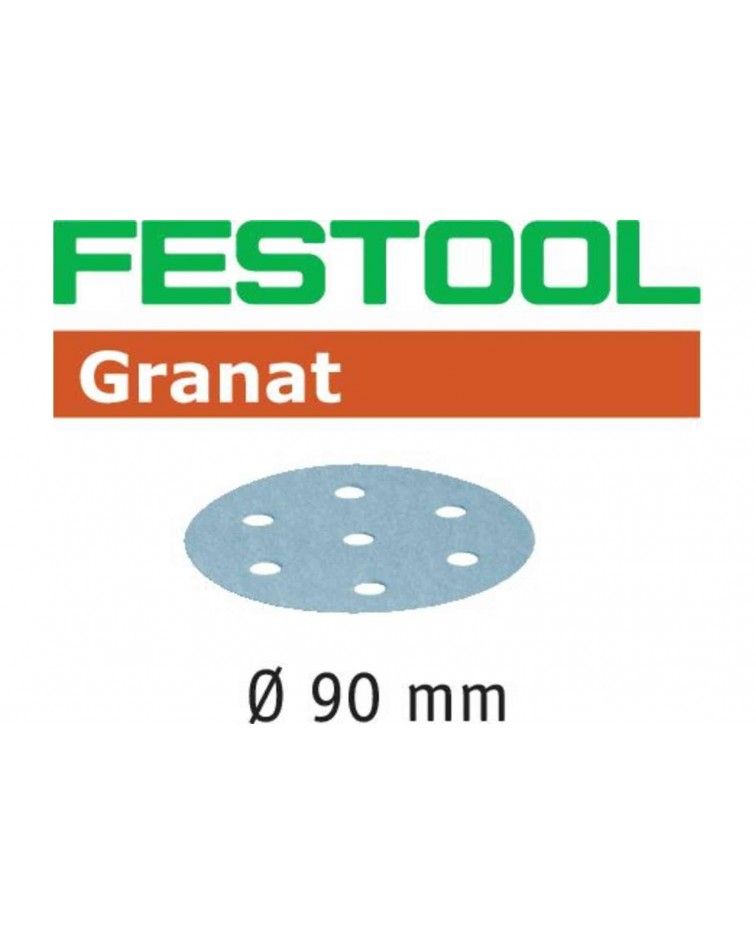Festool Šlifavimo lapelis Granat STF D90/6 P320 GR/100, KAINA BE PVM: 50.076, KODAS: 497372 | 001