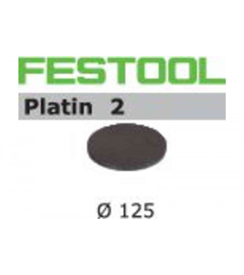 Festool Abrasive sheet STF D125/0 S500 PL2/15 Platin 2, KAINA BE PVM: 44.829, KODAS: 492374 | 001