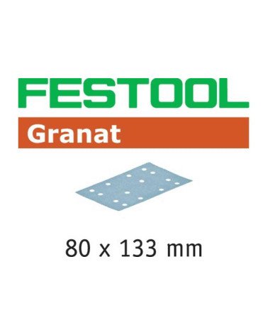 Festool Šlifavimo popierius Granat STF 80X133 P100 GR/100, KAINA BE PVM: 52.956, KODAS: 499628 | 001