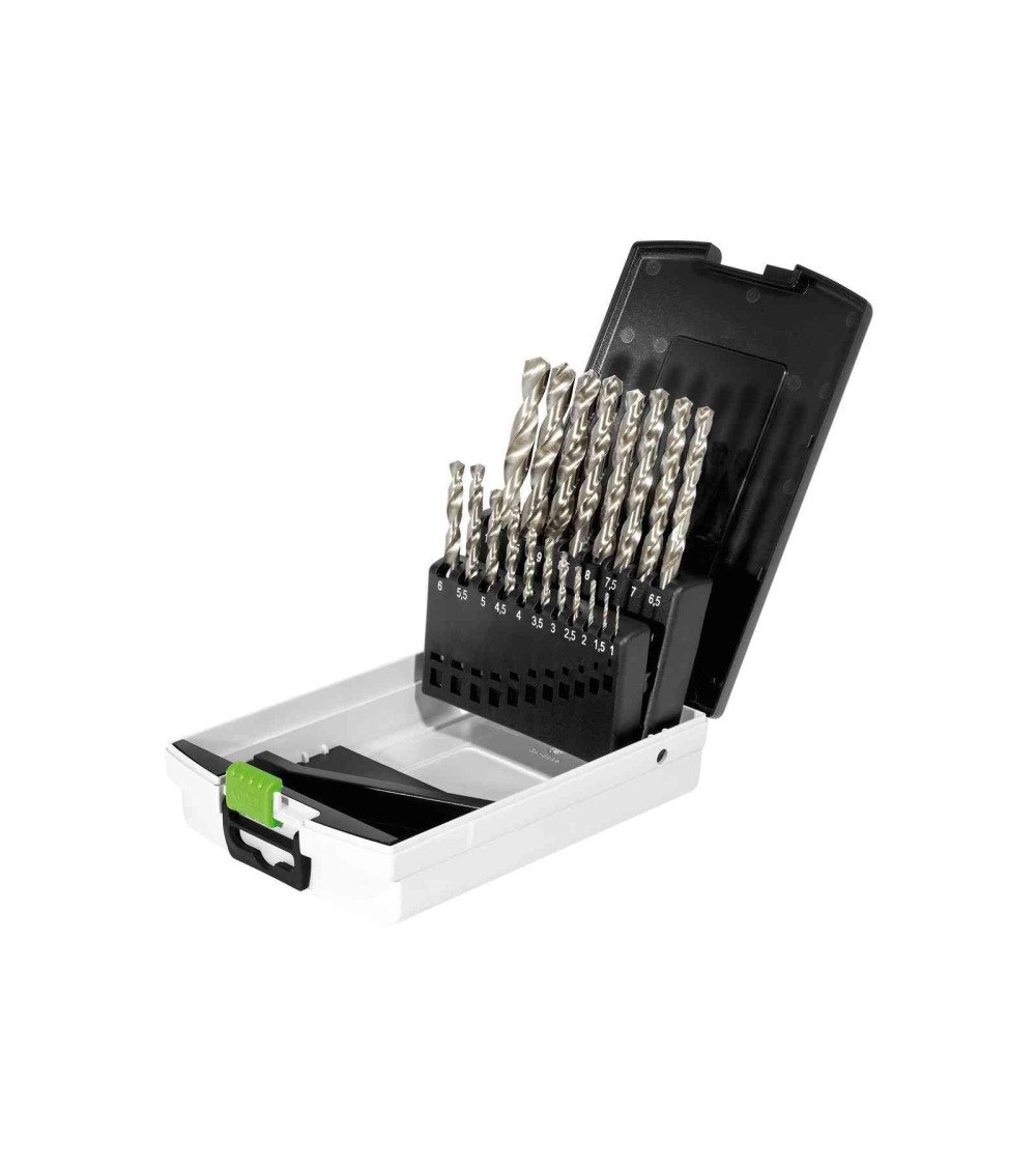 Festool Кейс со свёрлами HSS по стали HSS D 1-10 Sort/19, KAINA BE PVM: 65.808, KODAS: 498981 | 001