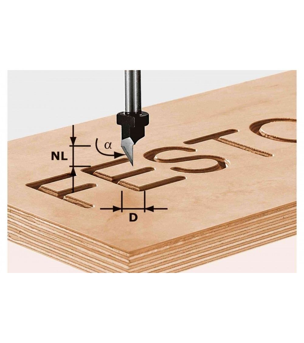 Festool Script cutter HW S8 D11/60°, KAINA BE PVM: 48.429, KODAS: 491003 | 001