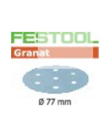 Festool Шлифовальные круги STF D77/6 P240 GR/50 Granat, KAINA BE PVM: 23.85, KODAS: 497409 | 001