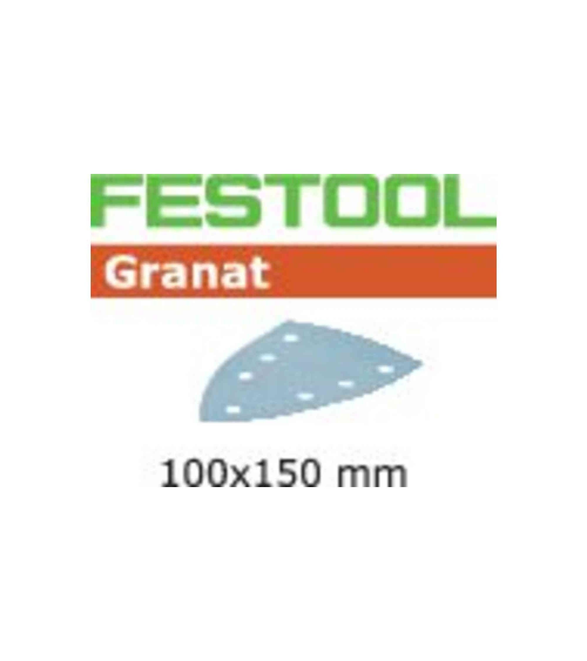 Festool Sanding disc STF DELTA/9 P220 GR/100 Granat, KAINA BE PVM: 63.648, KODAS: 577549 | 001