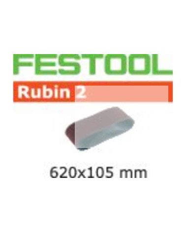 Festool Шлифовальная лента L620X105-P60 RU2/10 Rubin 2, KAINA BE PVM: 38.565, KODAS: 499150 | 001