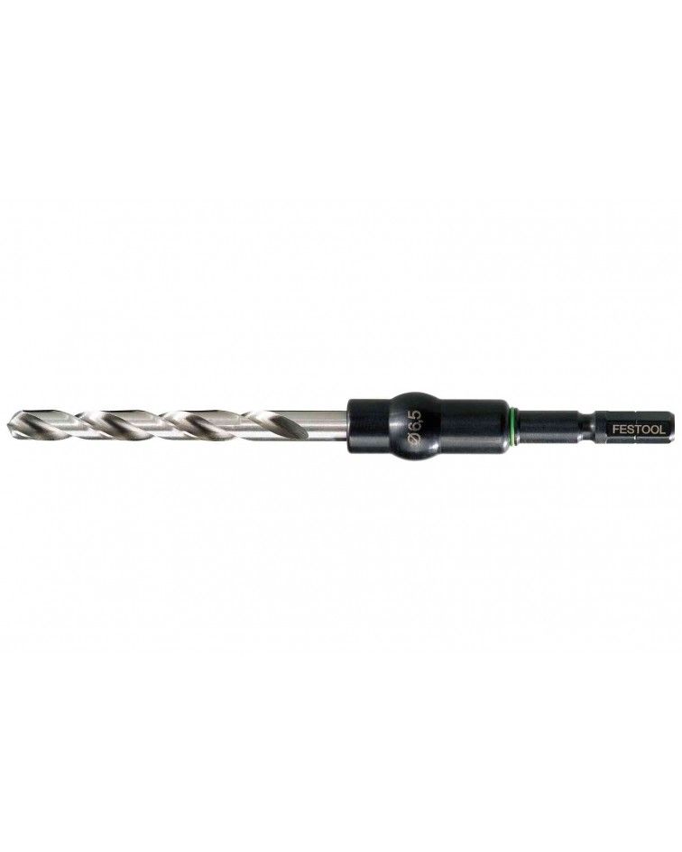 Festool Twist drill bit HSS D 6,5/63 CE/M-Set, KAINA BE PVM: 16.245, KODAS: 493428 | 001