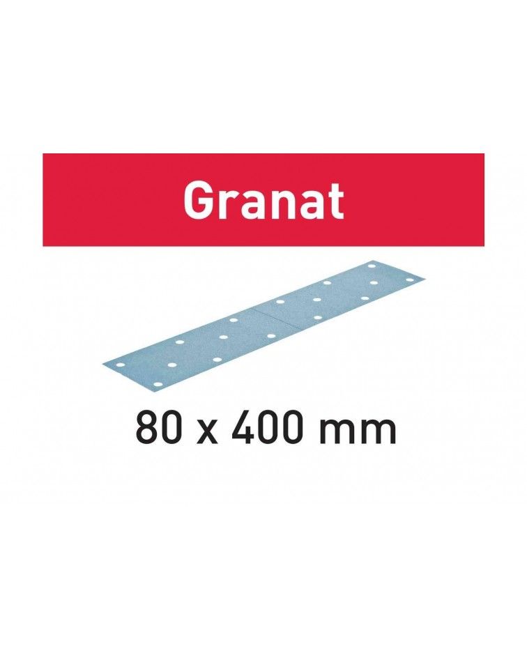 Festool Šlifavimo popierius Granat STF 80x400 P120 GR/50, KAINA BE PVM: 55.116, KODAS: 497160 | 001