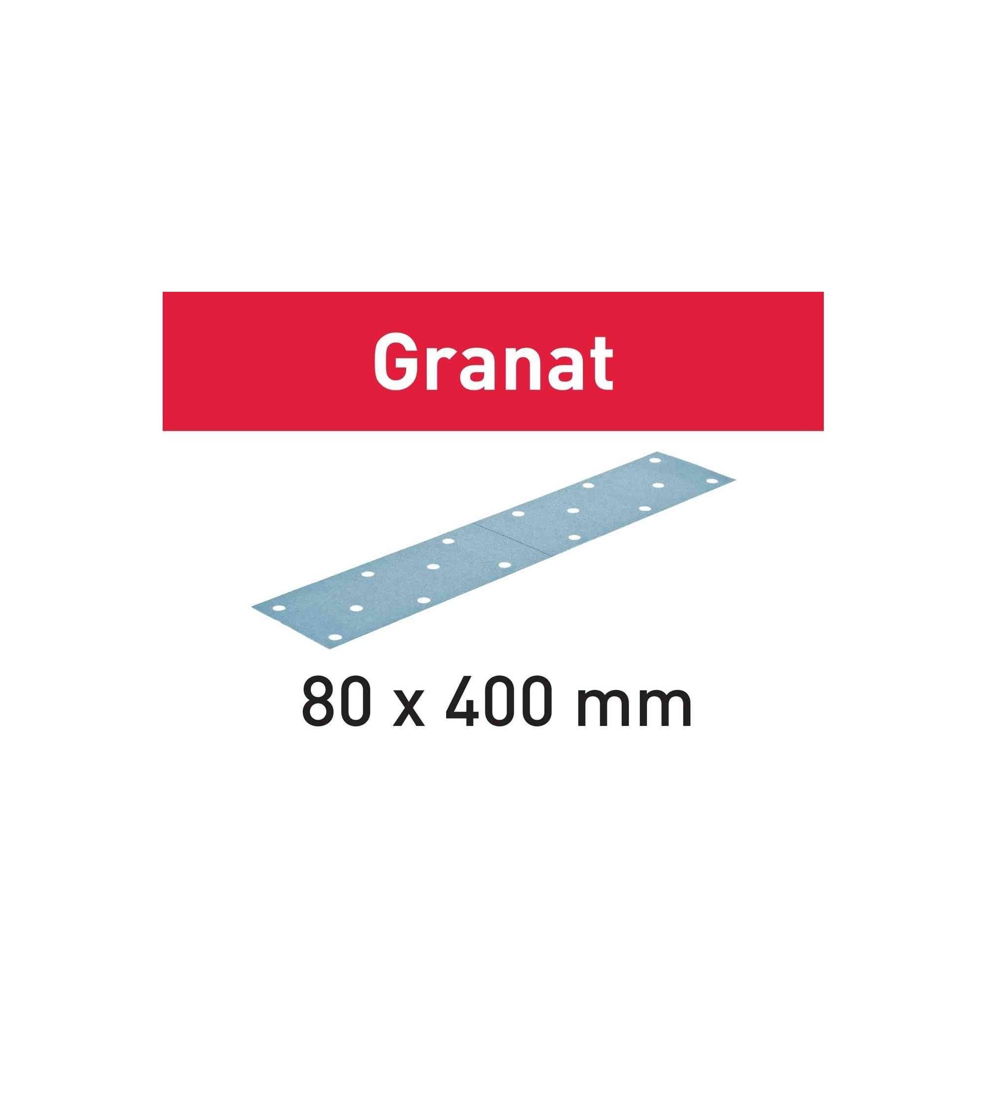 Festool Šlifavimo popierius Granat STF 80x400 P240 GR/50, KAINA BE PVM: 55.116, KODAS: 497163 | 001