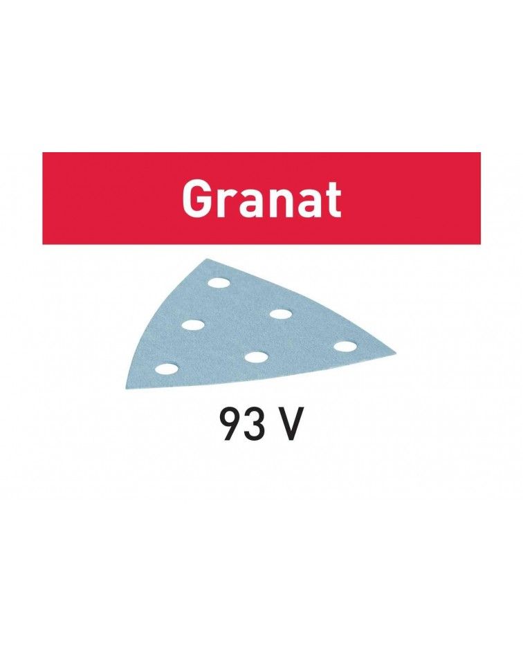 Festool Sanding disc STF V93/6 P40 GR/50 Granat, KAINA BE PVM: 27.144, KODAS: 497390 | 001