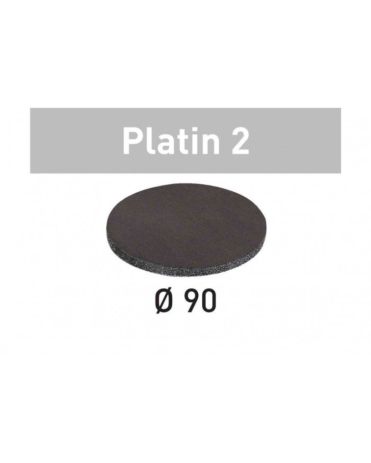 Festool Abrasive sheet STF D 90/0 S2000 PL2/15 Platin 2, KAINA BE PVM: 39.897, KODAS: 498324 | 001