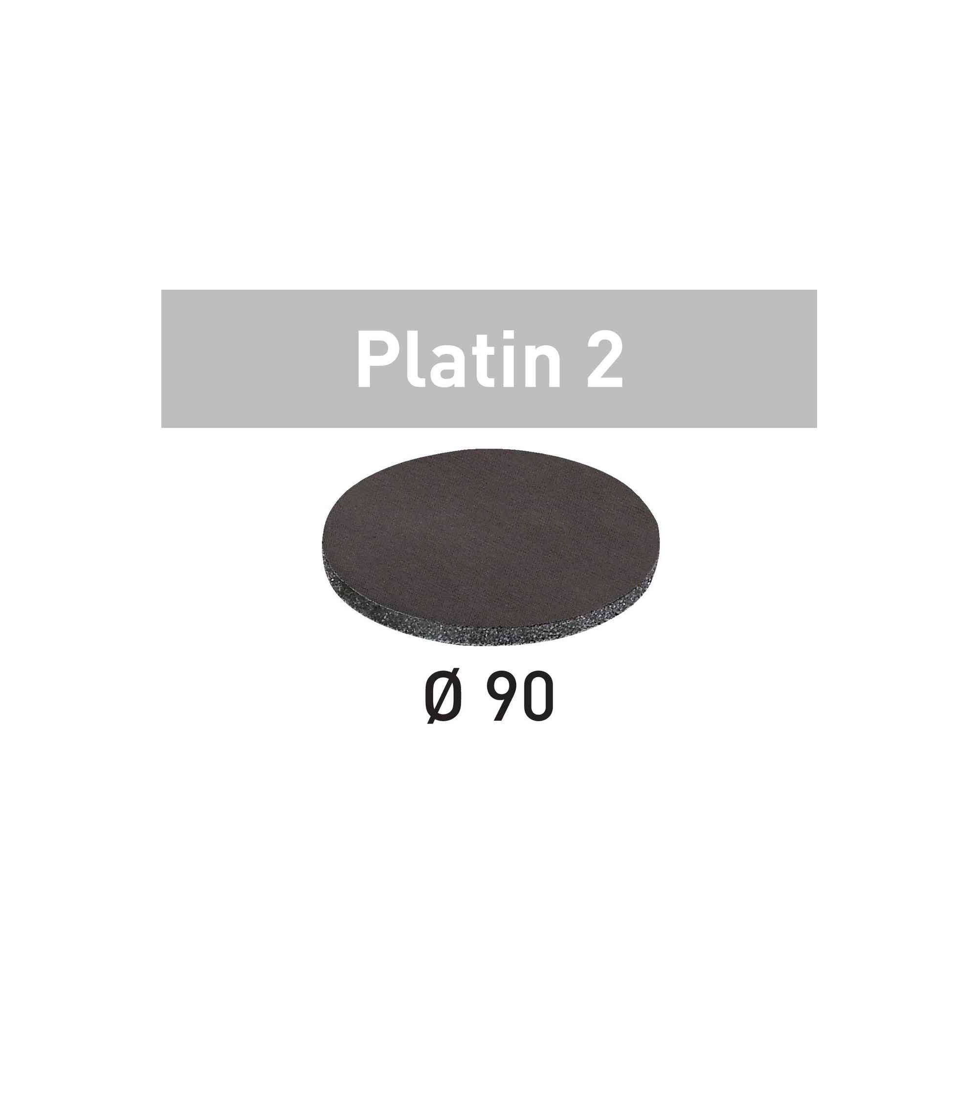 Festool Abrasive sheet STF D 90/0 S4000 PL2/15 Platin 2, KAINA BE PVM: 39.897, KODAS: 498325 | 001
