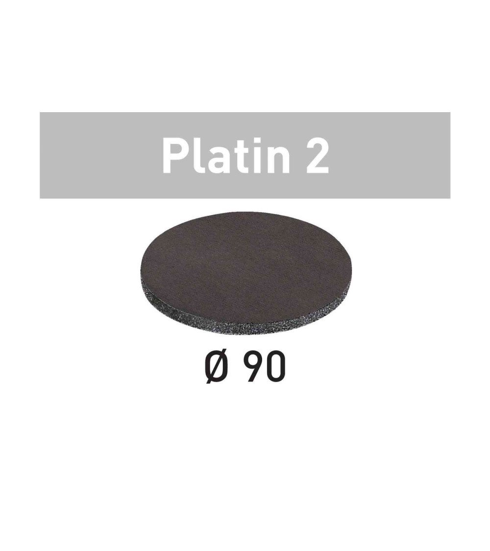 Festool Шлифовальные круги STF D 90/0 S4000 PL2/15 Platin 2, KAINA BE PVM: 39.897, KODAS: 498325 | 001