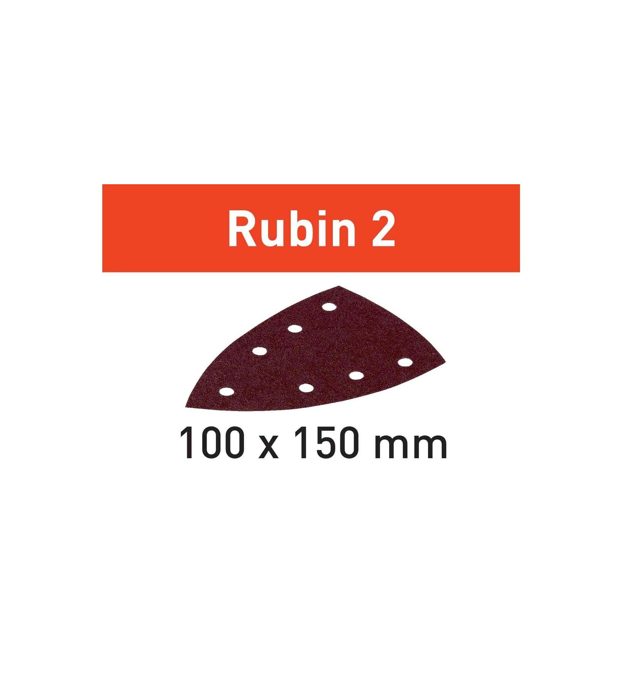 Festool Sanding disc STF DELTA/9 P180 RU2/50 Rubin 2, KAINA BE PVM: 31.977, KODAS: 577577 | 001