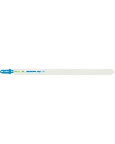 Festool Пильное полотно для лобзика HS 155/1,2 BI/5 METAL SANDWICH MATERIALS, KAINA BE PVM: 32.49, KODAS: 204337 | 001