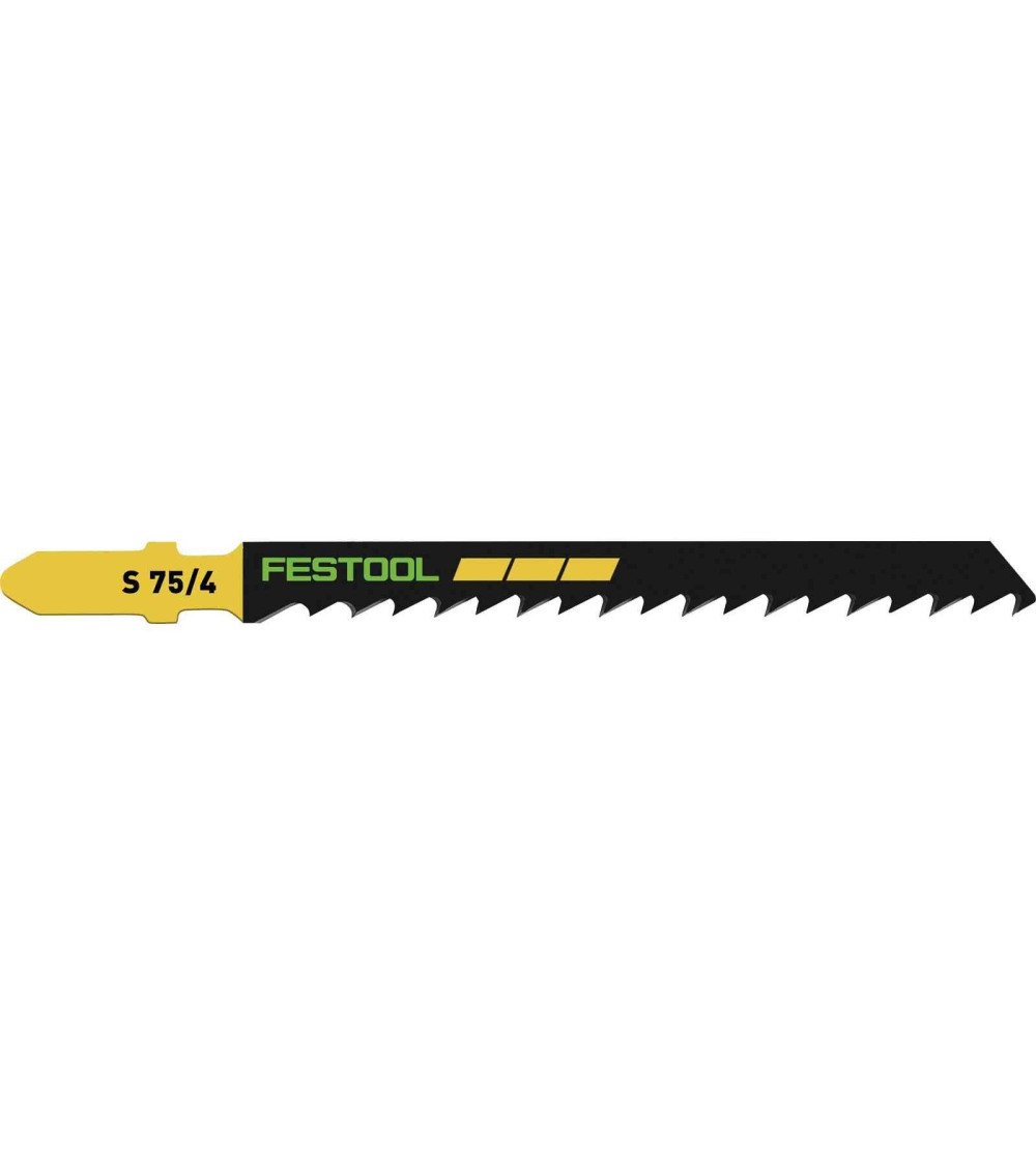 Festool Пильное полотно для лобзика S 75/4/25 WOOD BASIC, KAINA BE PVM: 40.716, KODAS: 204306 | 001