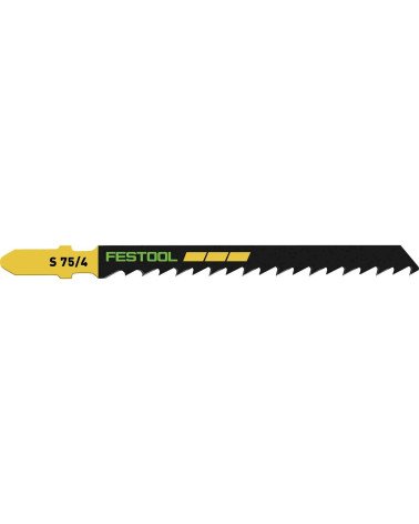Festool Пильное полотно для лобзика S 75/4/25 WOOD BASIC, KAINA BE PVM: 40.716, KODAS: 204306 | 001