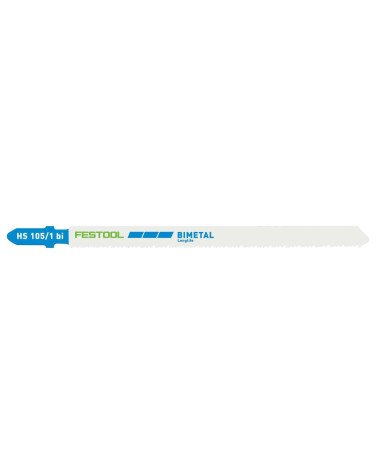 Festool Пильное полотно для лобзика HS 105/1 BI/5 METAL STEEL/STAINLESS STEEL, KAINA BE PVM: 25.497, KODAS: 204272 | 001