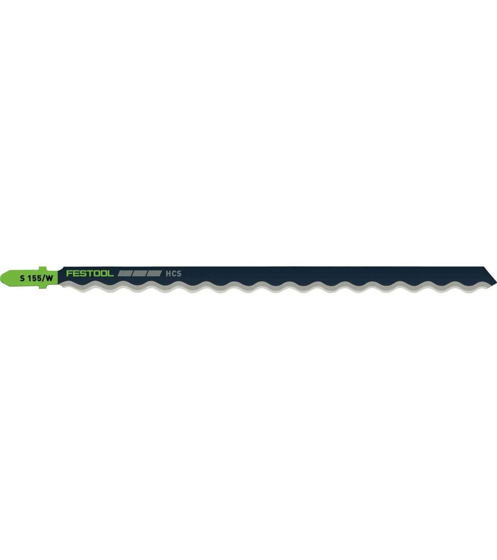 Festool Пильное полотно для лобзика S 155/W/3 BUILDING MATERIALS INSULATION, KAINA BE PVM: 17.991, KODAS: 204345 | 001