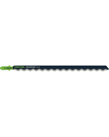 Festool Пильное полотно для лобзика S 155/W/3 BUILDING MATERIALS INSULATION, KAINA BE PVM: 17.991, KODAS: 204345 | 001