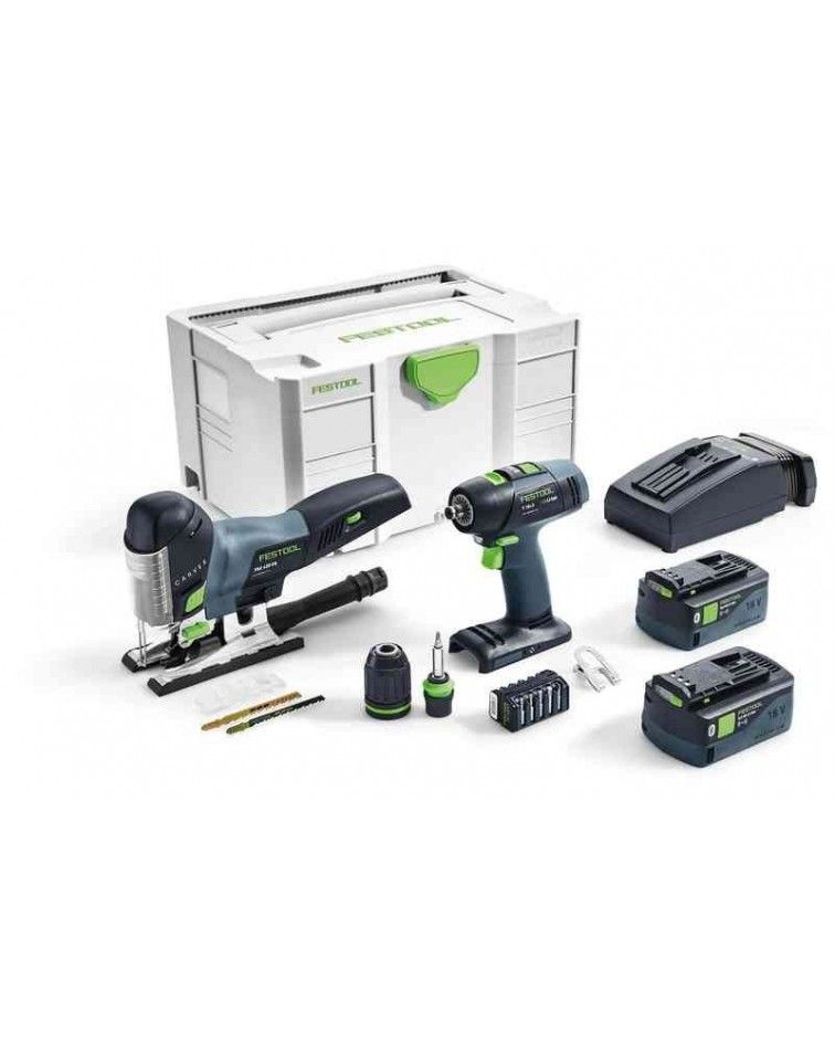 Festool Battery assembly kit T 18+3/PSC 420 HPC I-Set, KAINA BE PVM: 898.416, KODAS: 577630 | 008