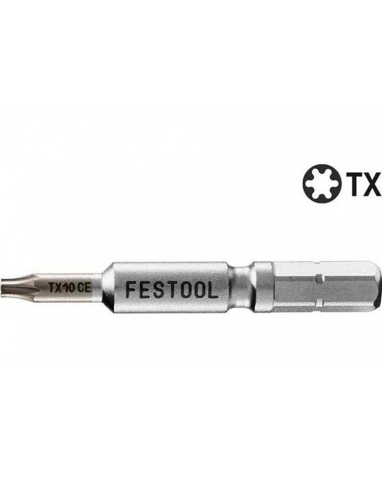 Festool Bits TX 10-50 CENTRO/2, KAINA BE PVM: 15.012, KODAS: 205076 | 001