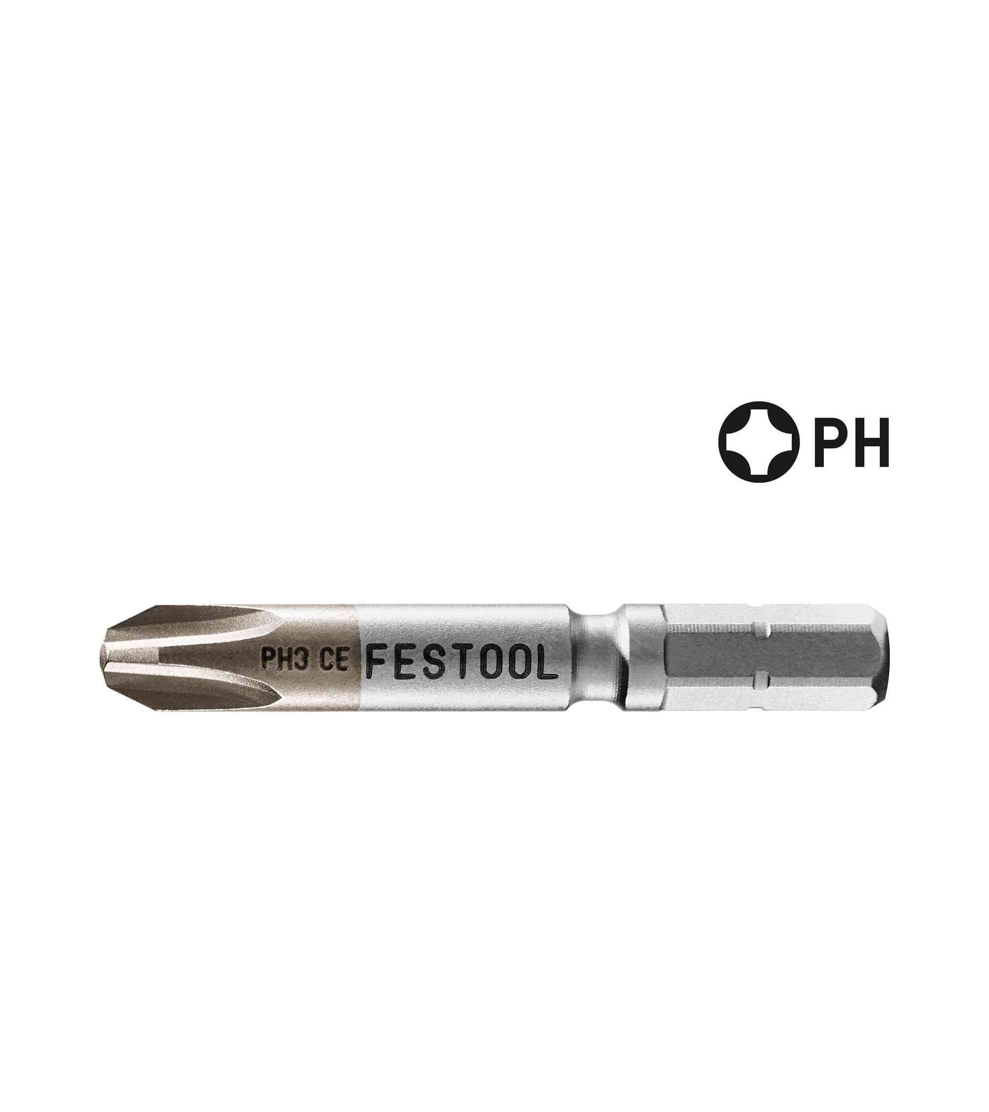 Festool Bits PH 3-50 CENTRO/2, KAINA BE PVM: 15.012, KODAS: 205075 | 001