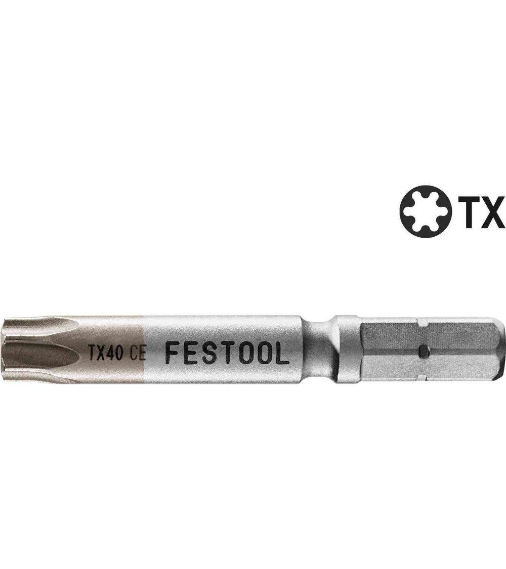 Festool Бит TX 40-50 CENTRO/2, KAINA BE PVM: 15.012, KODAS: 205083 | 001