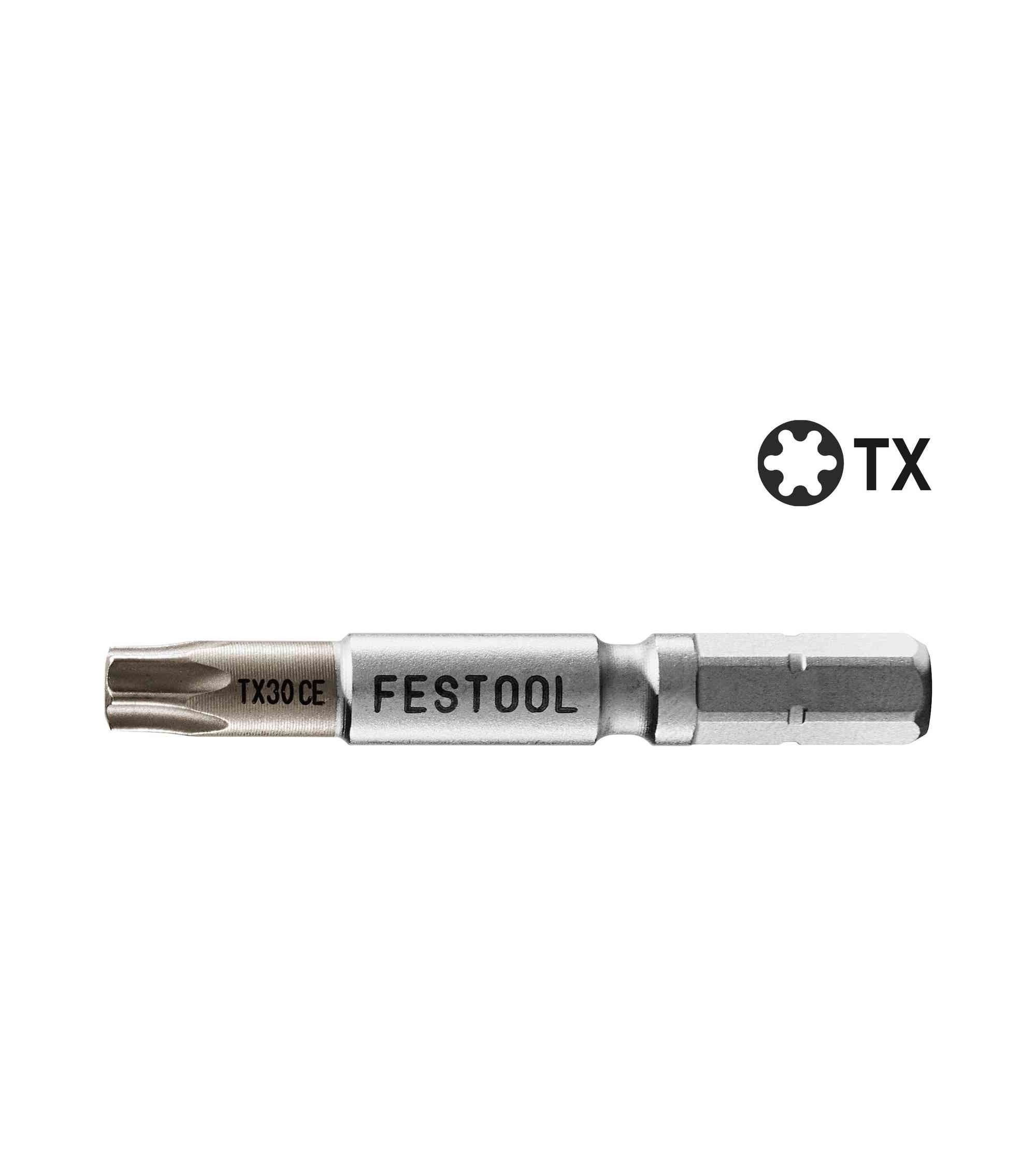 Festool Bits TX 30-50 CENTRO/2, KAINA BE PVM: 15.012, KODAS: 205082 | 001