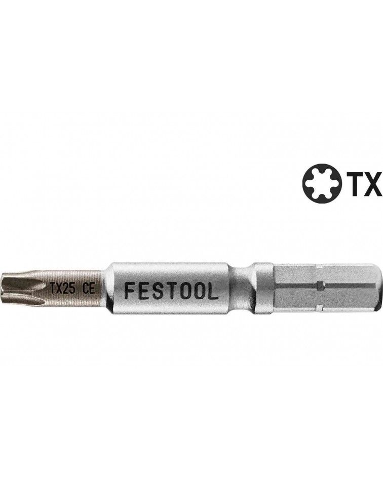 Festool Bits TX 25-50 CENTRO/2, KAINA BE PVM: 15.012, KODAS: 205081 | 001