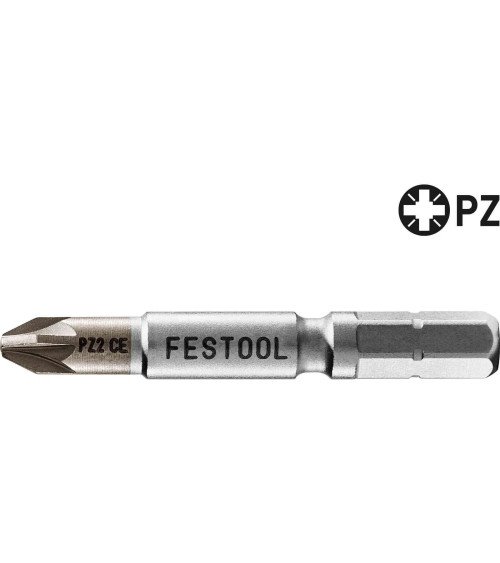 Festool Бит PZ 2-50 CENTRO/2, KAINA BE PVM: 15.012, KODAS: 205070 | 001