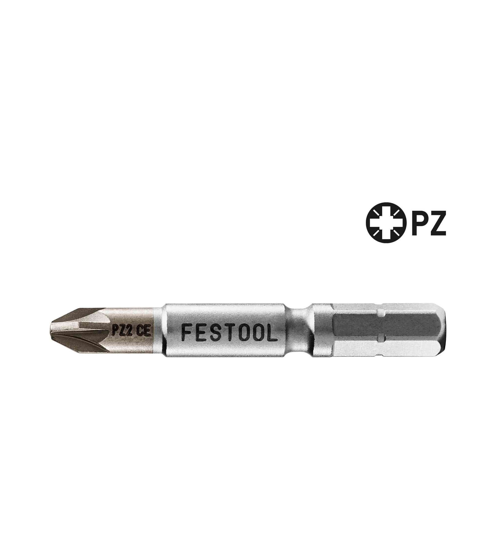 Festool Bits PZ 2-50 CENTRO/2, KAINA BE PVM: 15.012, KODAS: 205070 | 001