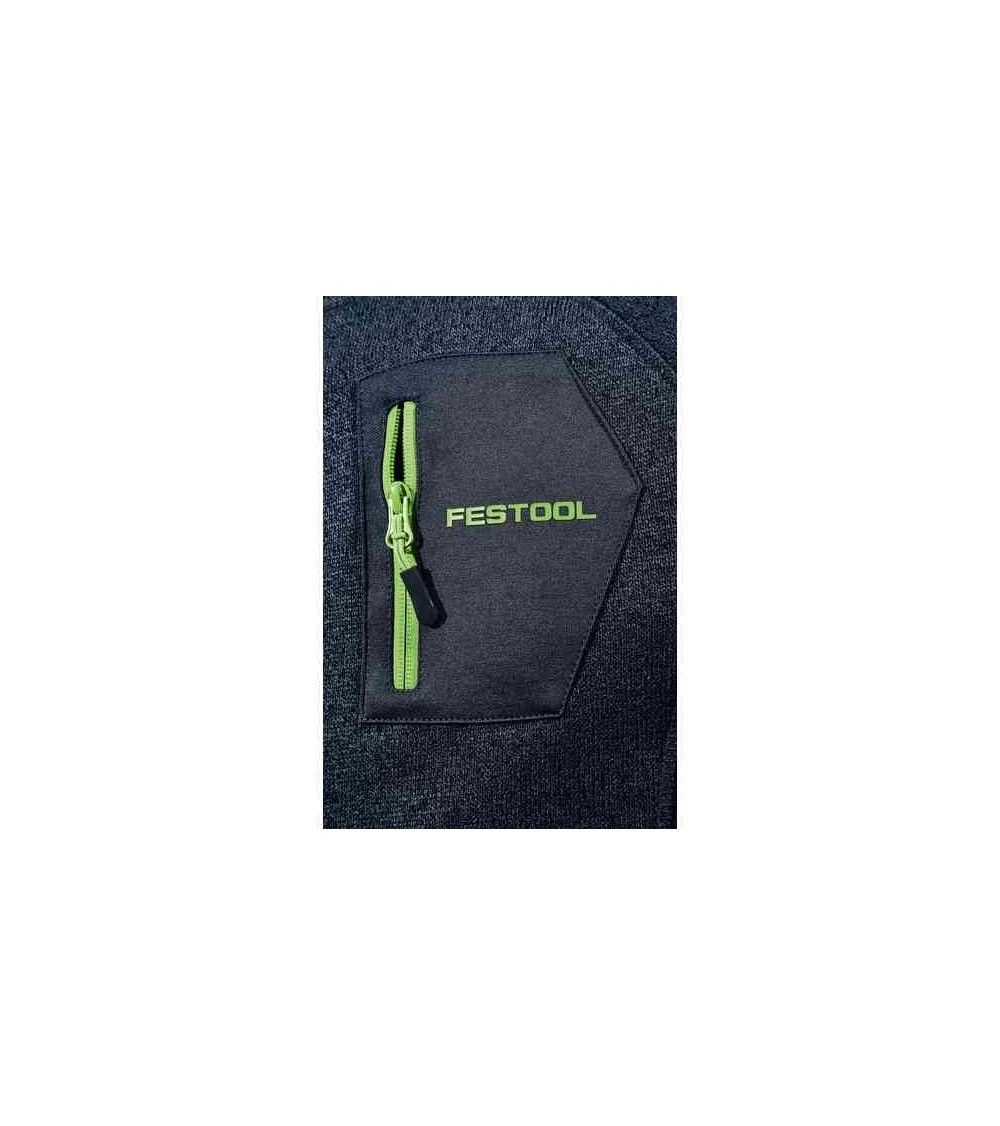 Festool Vyriškas megztinis su užtrauktuku Festool XL, KAINA BE PVM: 54.495, KODAS: 204012 | 001