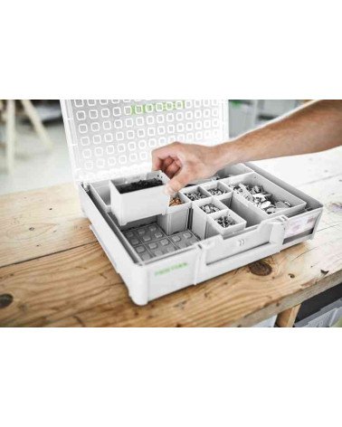 Festool Органайзер-систейнер³ SYS3 ORG M 89 22xESB, KAINA BE PVM: 92.06406, KODAS: 204853 | 003